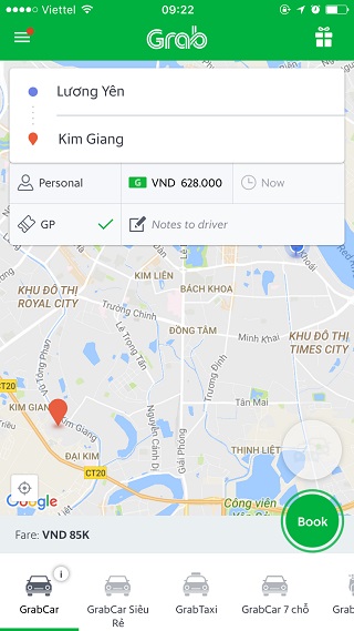 Ưu đãi kép từ Grab