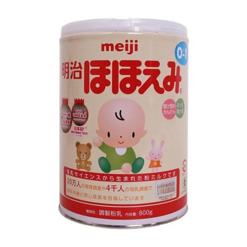 Sữa Meiji số 0 cho trẻ sơ sinh từ 0-1 tuổi