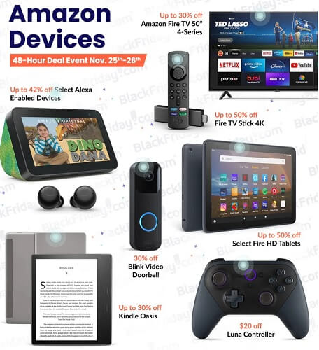 Amazon Sale nhiều sản phẩm Black Friday 2021